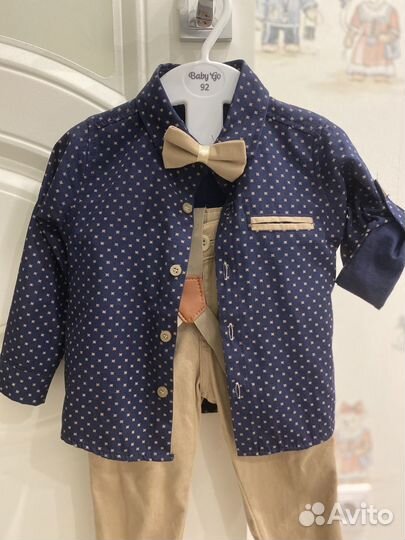 Костюм праздничный на мальчика 92