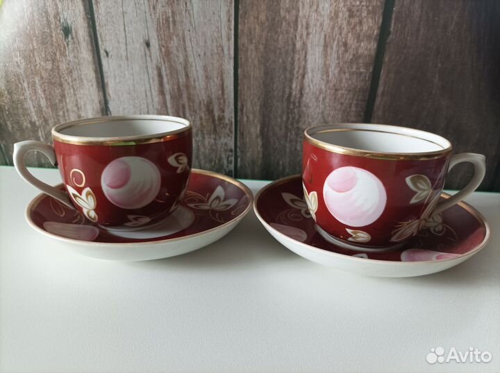 Чайная пара СССР Вербилки