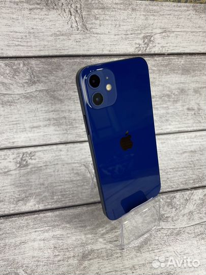 Телефон iPhone 12 синий,оригинал,акб100