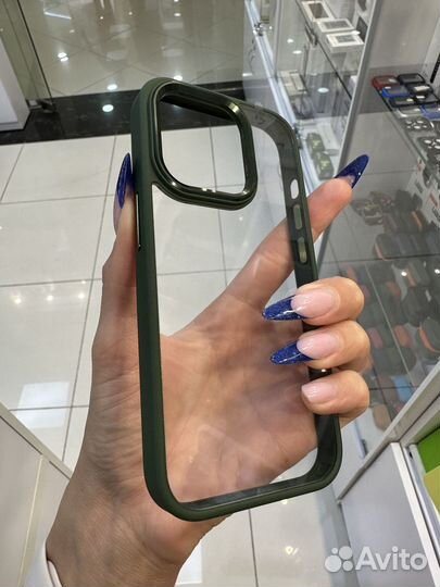 Чехол для iPhone 14 pro green