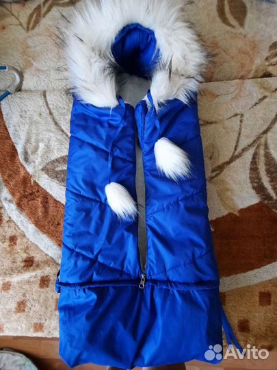 Конверт комбинезон на выписку зимний