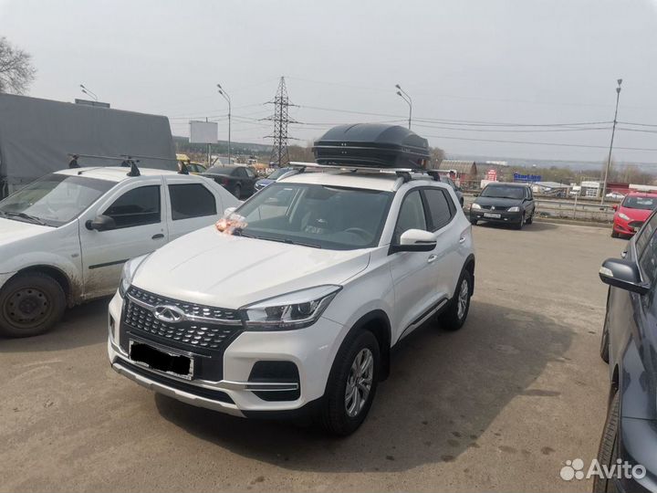 Бокс на крышу Евродеталь магнум 350 черный