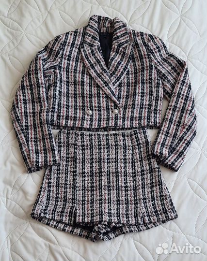 Костюм юбка - шорты с жакетом