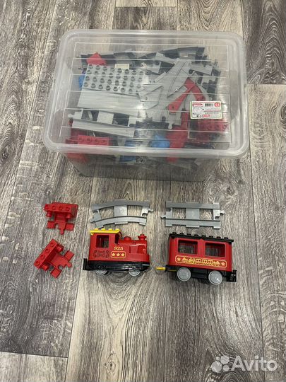 Lego поезд с доп.наборами