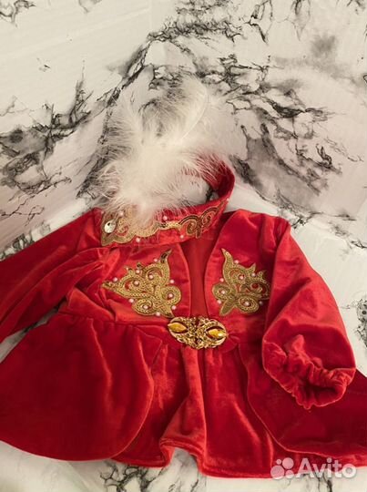 Казахский детский костюм для девочки