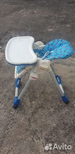 Стульчик для кормления chicco polly