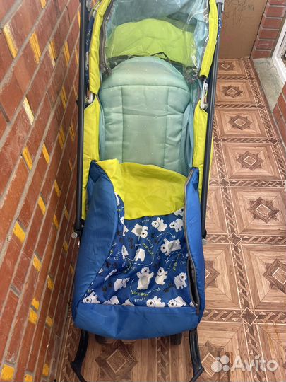 Коляска санки