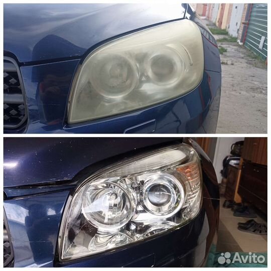 Полировка фар