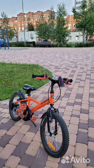 Детский велосипед btwin 16