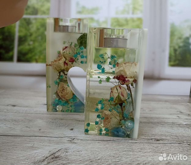 Подсвечник ручной работы