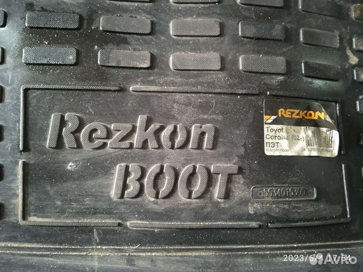 Коврик в багажник