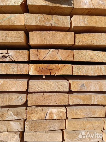 Доска обрезная 50х200х5000