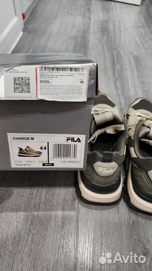 Кроссовки мужские Fila charge 44