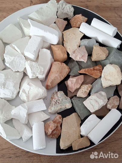 Ассорти мела и глины