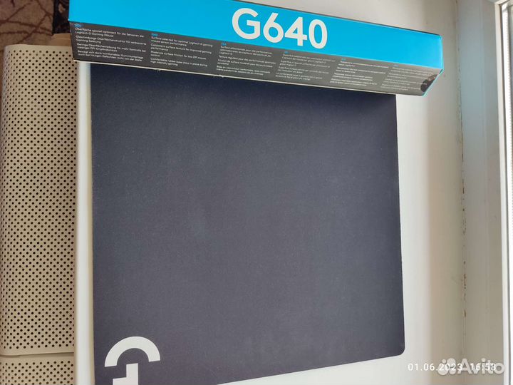 Коврик для мыши logitech g640
