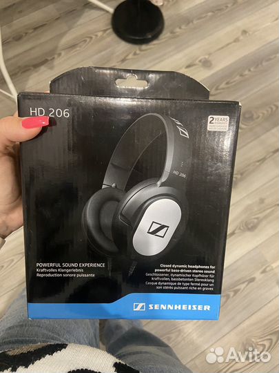Наушники sennheiser hd 206