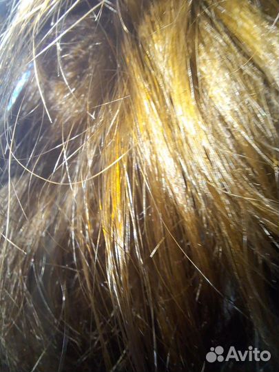 Шиньон из натуральных волос