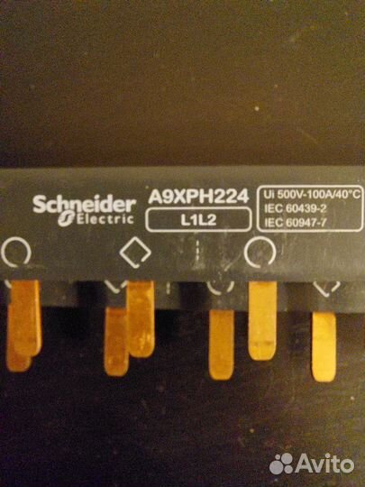 Гребенчатая 2Р 24 модулей 18 мм