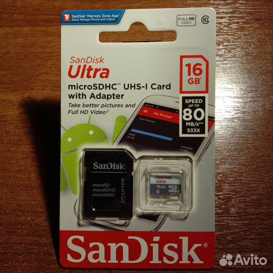 Карта памяти microsd