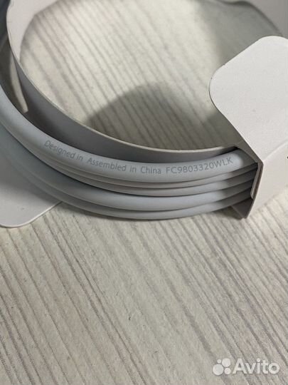 Провод apple lightning type-c для быстрой зарядки