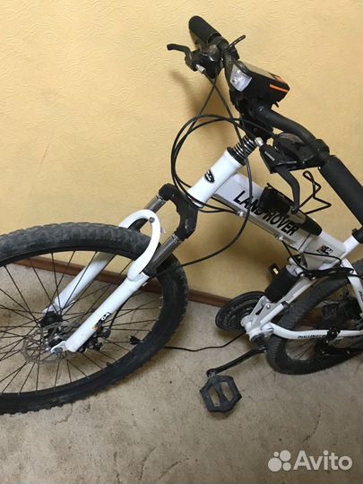 Велосипед горный land rover g4 рама 17 складной