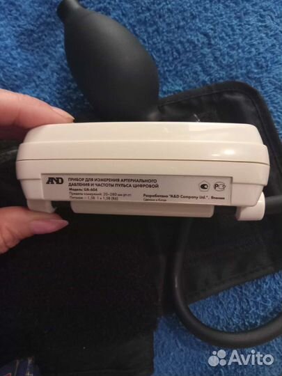 Полуавтоматический тонометр AND UA-604