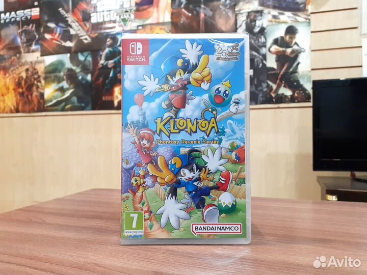 Klonoa Phantasy Reverie (Switch, новый, англ.)