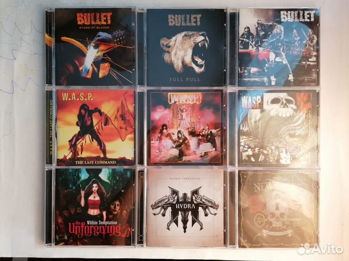 Аудио CD bullet,wasp,torch,findme,shakra,toratora