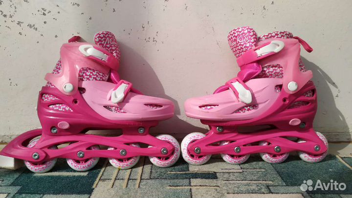 Роликовые коньки детские раздвижные