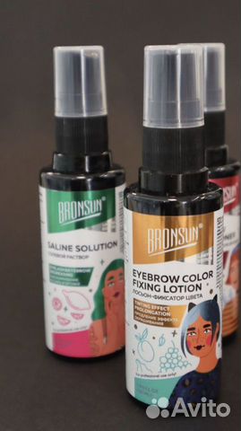 Препараты для бровей bronsun 50мл