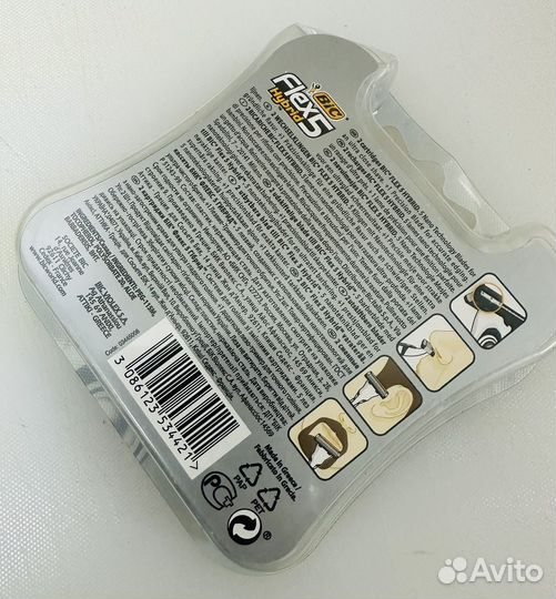 Кассеты для бритья bic Flex5 Hybrid