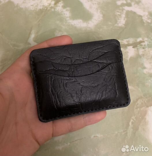 Картхолдер из натуральной кожи русной работы