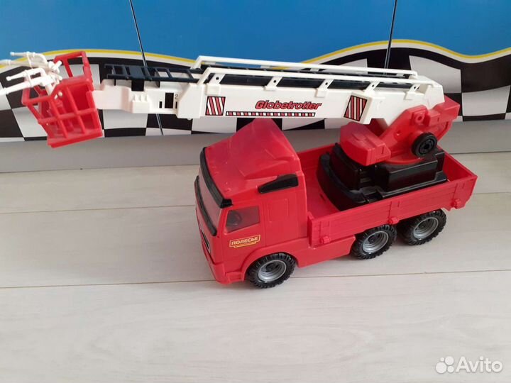 Пожарная машина полесье