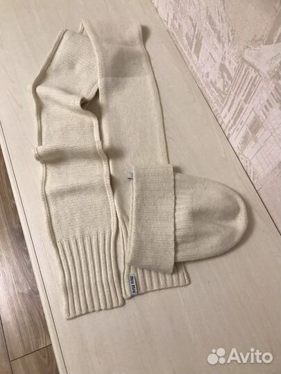 Комплект шапка и шарф Miu Miu