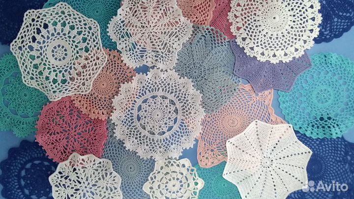 Вязаные салфетки и не только