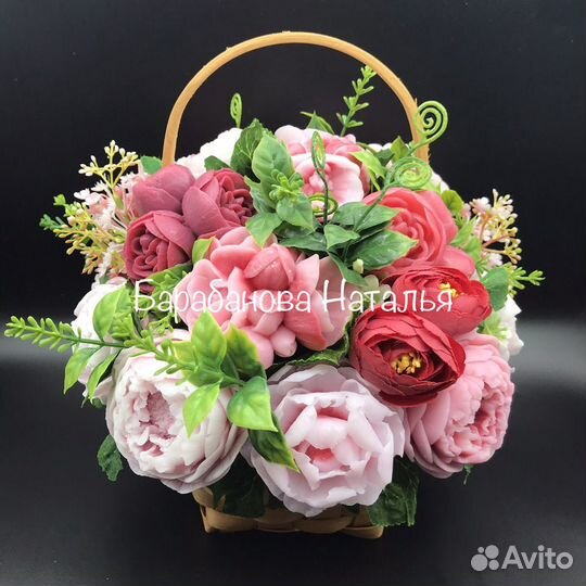 Букет из мыла