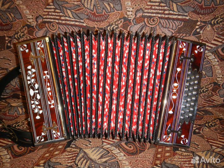 Гармонь нижегородская Мастера Шибаева Ре мажор