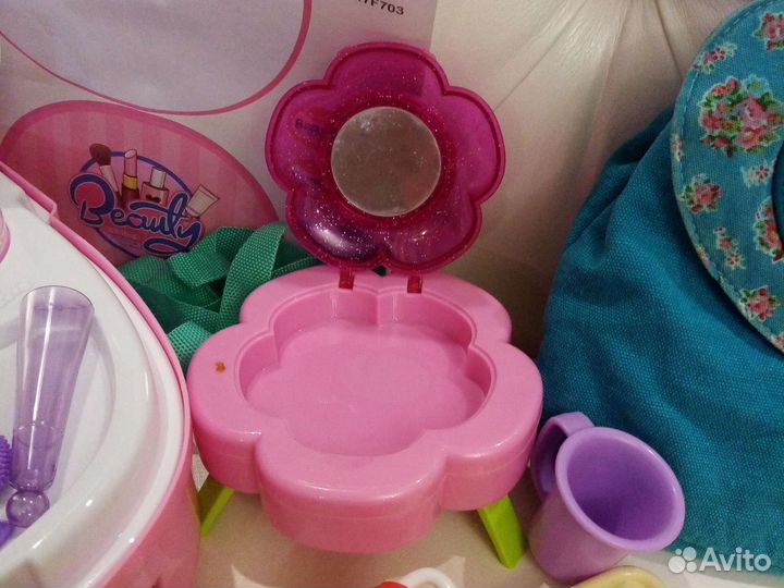 Большой набор игрушек для девочки