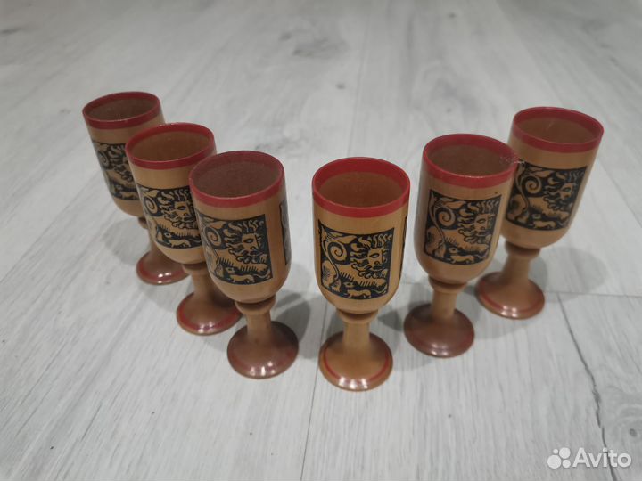 Набор рюмок СССР