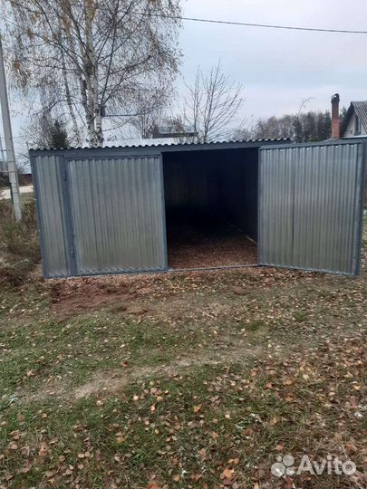 Гараж металлический