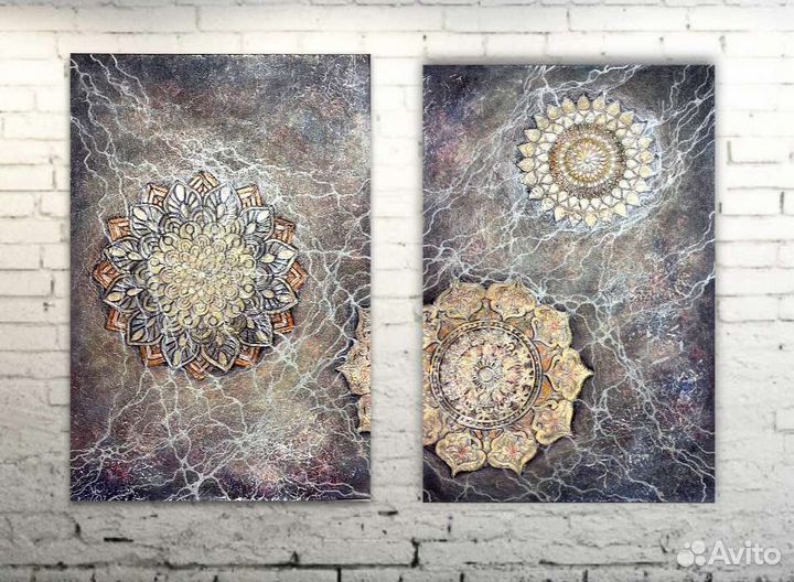 Диптих. Интерерные картины 