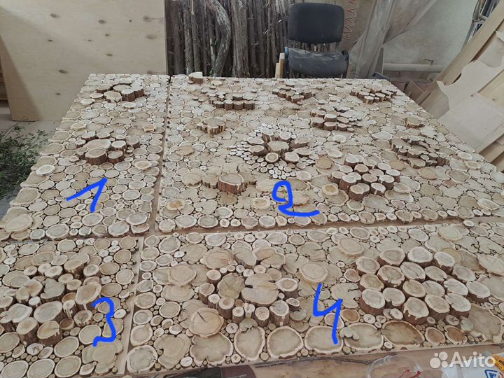 Изготовление панно из можжевельника