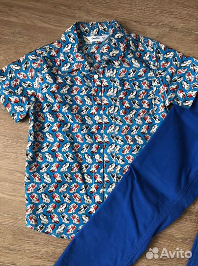 Рубашка и брюки для мальчика 4 года, 110 см