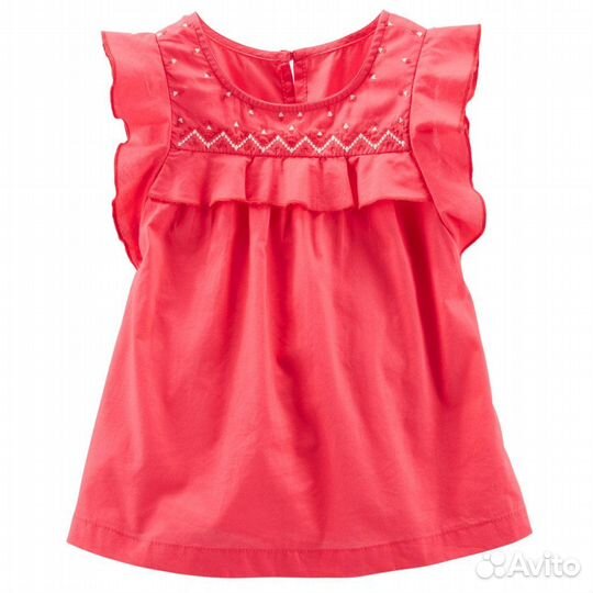 Летние топы и блузки 93,98,105,110см Картерс