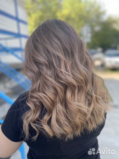 Окрашивание волос, Кератиновое выпрямление, Ботокс