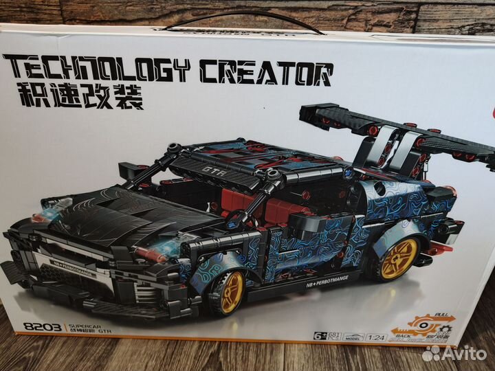 Конструктор Лего Техник Спорткар Nissan GTR (новый