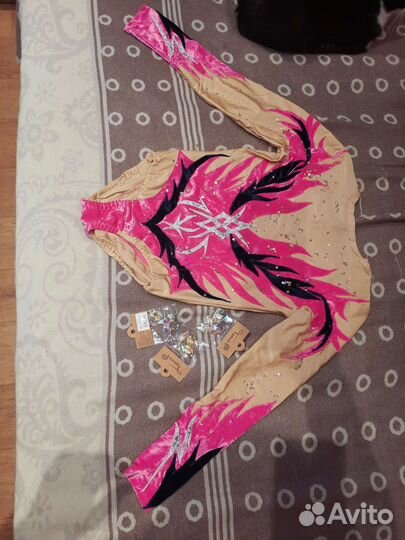 Новый Купальник для спортивной аэробики 134-146