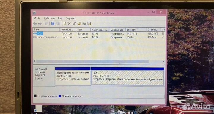 Компактный ноутбук HP Elitebook i5 / 4 RAM / HDD