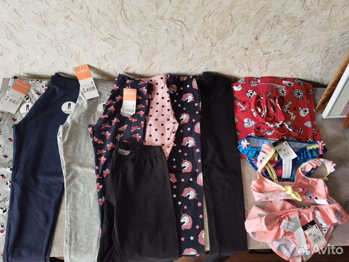 Одежда пакетом для девочки 110 116 122