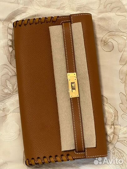 Hermes Kelly To Go Tressage сумка клатч wallet